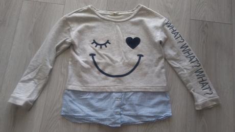 Tričko/mikina 134/140, h&m,134