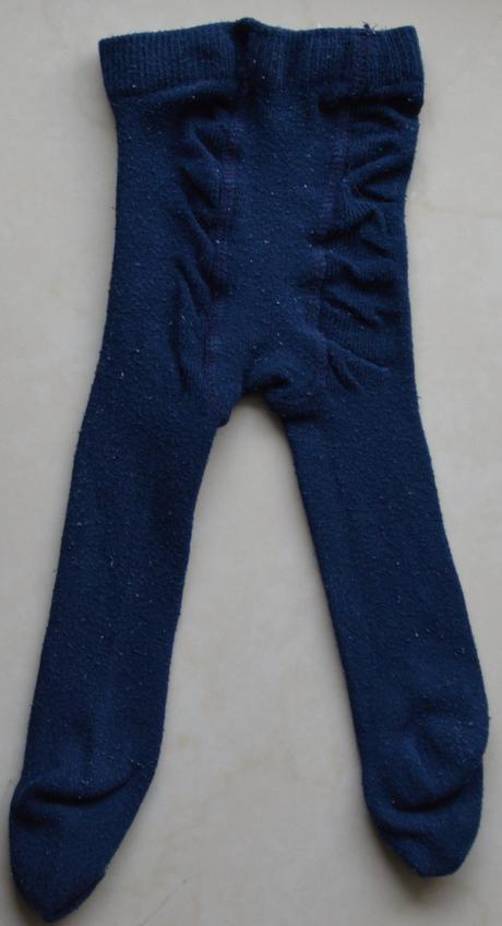 Tmavomodré pančušky 0-6m, zara,17
