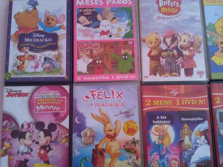 Dvd pre najmenších v maďarskom jazyku, 
