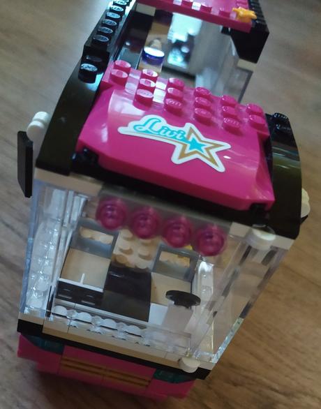 Lego friends pop star bus, 