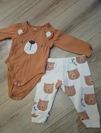 Súprava body a nohavice macko, f&f,62