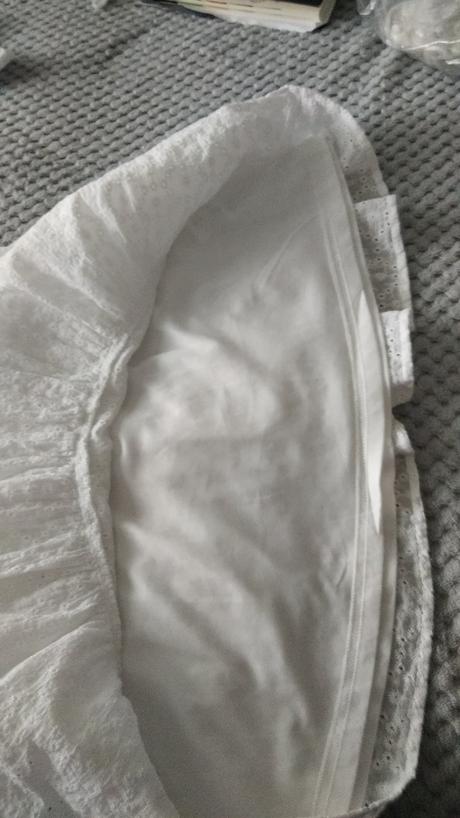 Biele madeirove šaty, xs