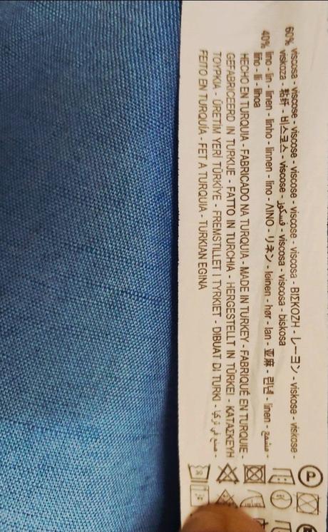 Ľanové šaty zara m/l, zara,m