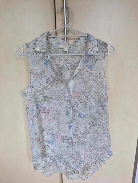 Kvietočková košeľa, h&m,xs