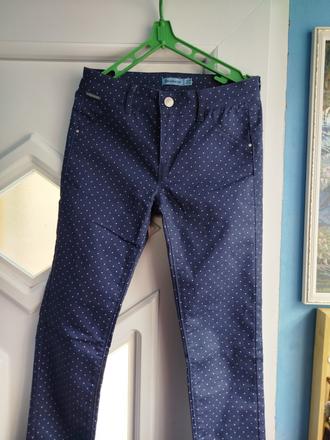 Elastické bodkované rifle, xs