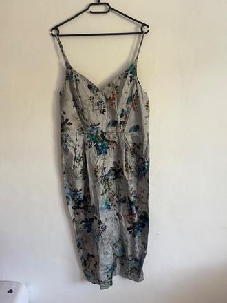 Kvetované šaty, xl
