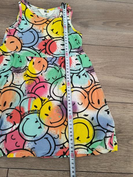 Šatičky smile, h&m,110