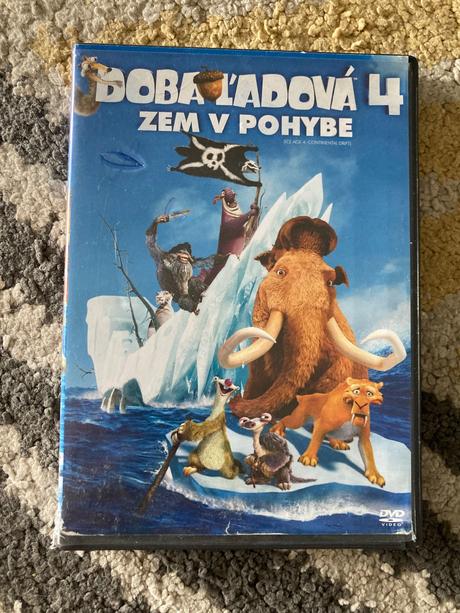 Dvd  doba ľadová 4, krúdovci, rozprávka zo zátoky, 
