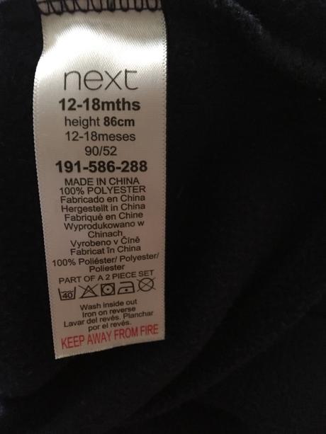 Next súprava legíny a pulóver veľ. 80, next,86