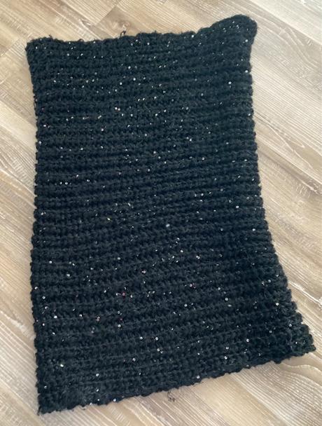 Pletený šál/tunel, 