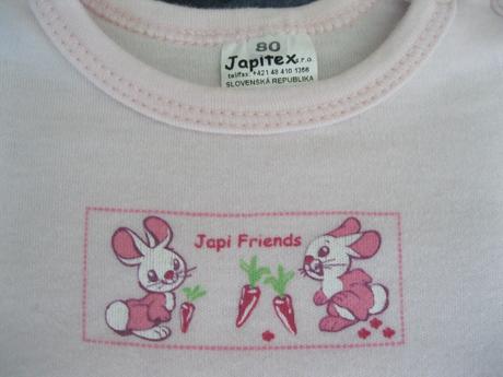 Ružové body so zajačikmi, japitex,80