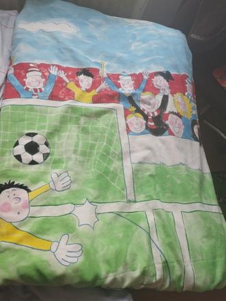 Obliečka na paplón futbal, šírka (cm): 90,dĺžka (cm): 200