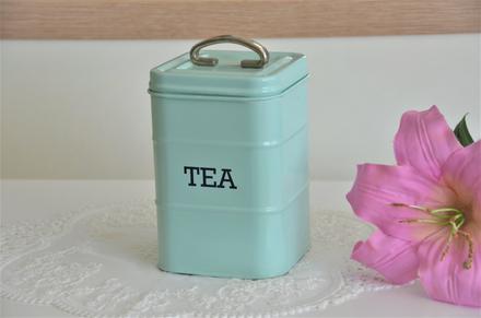 Plechová mint dóza -"tee", 