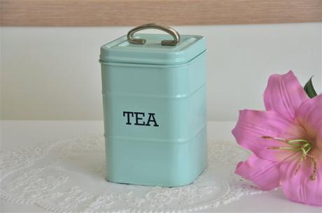 Plechová mint dóza -"tee", 