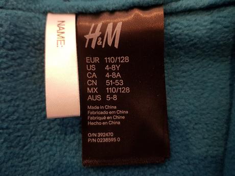Zimná čiapka pre chlapcov, h&m,128