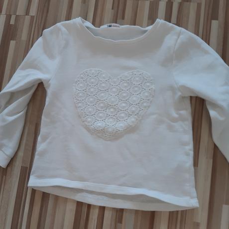 Mikinka so srdiečkom, h&m,110