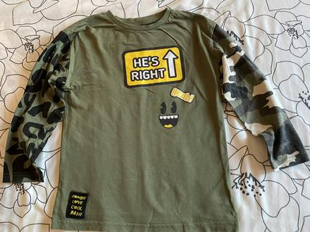 Bavlnené tričko zombie v. 116/122, 116