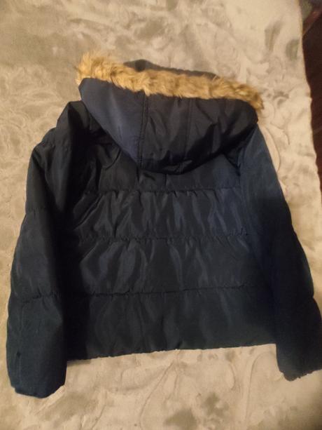 Bunda modrá hm, h&m,134