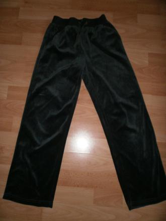 Zamatové/velúrové tepláky 134/140, miss fiori,134