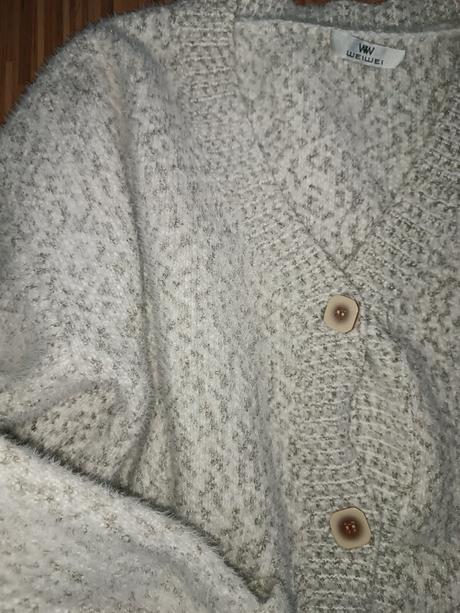 Teply sveter/ kardigan novy, l / m / xl