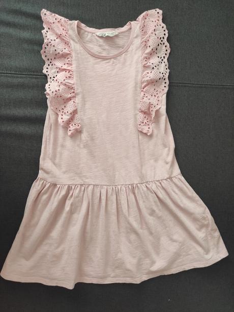 Letne saty s madeirou, h&m,134