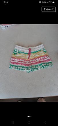 Dievčenské šortky, kik,128