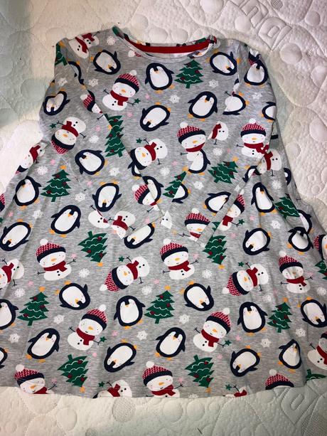 Šaty snehuliak / tučniak, 116