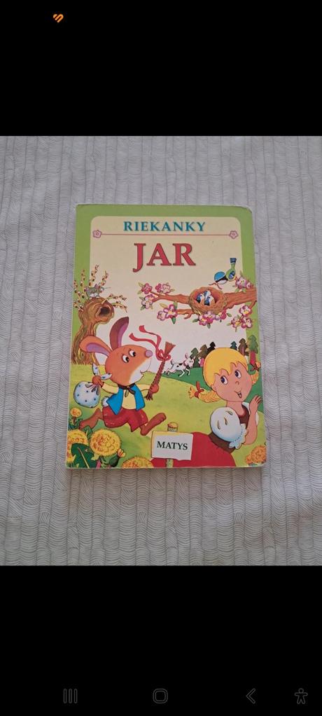 Knižka s riekankami,