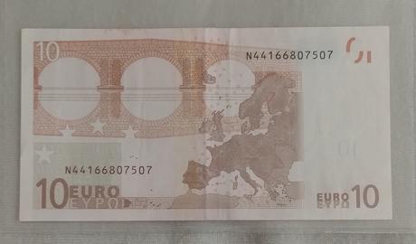 10 euro 2002 bankovka, 