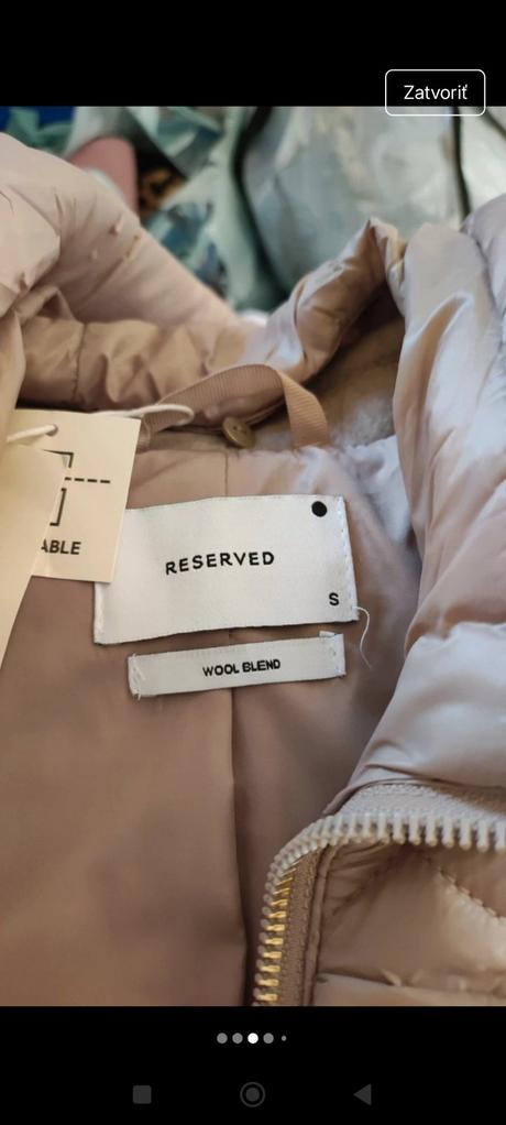 Dámsky kabát, reserved,s