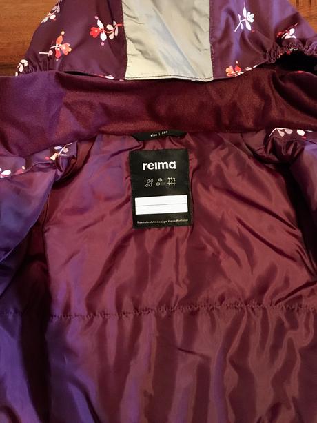 Nova reima zimni bunda, kabatek, vel. 128, reima,128