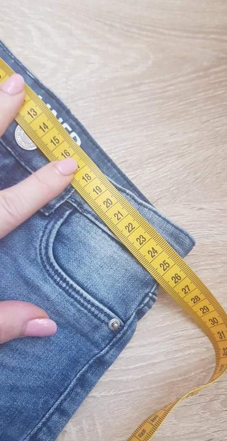 Rifle skinny fit podšité, denim,104