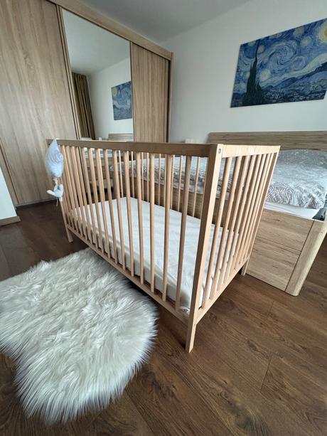 Detská postieľka, šírka (cm): 60,dĺžka (cm): 120