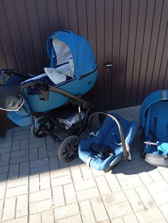 Kočík bexa air+ vajíčko+ fusak, bexa,bexa air