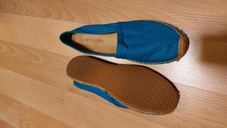Espadrilky tyrkysove, 39