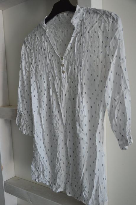 Blúzka s kotvičkami, s