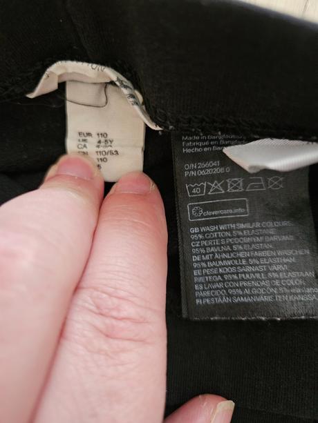 Legíny 2ks, h&m,110