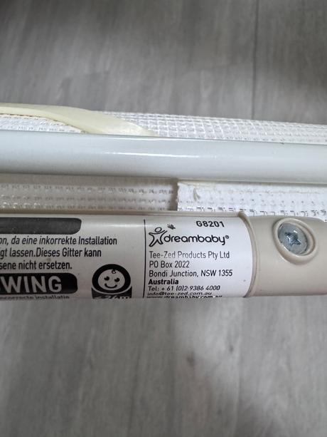 Dreambaby zábrana bezpečnostná zaťahovacia 0-140 c, dreambaby