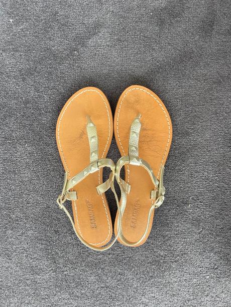 Kožené sandálky, 37