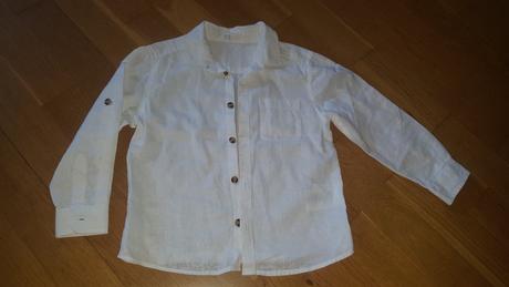 Ľanová košeľa, 3-4 roky, h&m,104