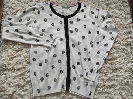 Svetrík s kvietkami, marks & spencer,m