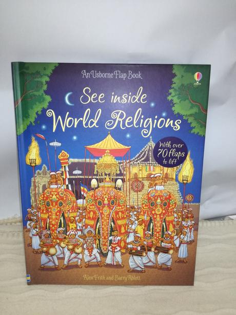Usborne flap book see inside world religions nwi19, 