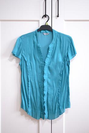 Tyrkysová blúzka l, l