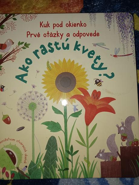 Kniha okienková ako rastú kvety, 