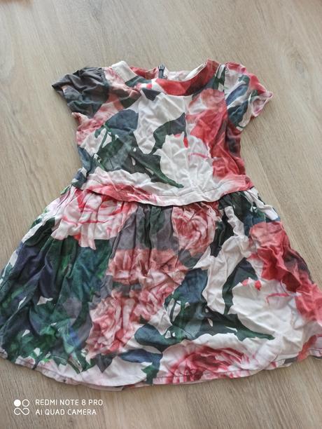 Letné šaty 3 kusy, h&m,98