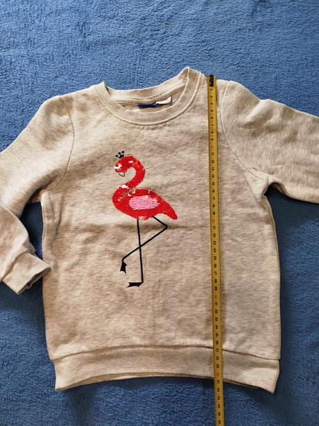 Teplá mikinka s plameniakom, lupilu,98