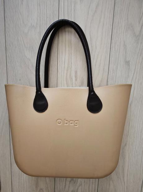 Kabelka obag champagne s rúčkami, o bag