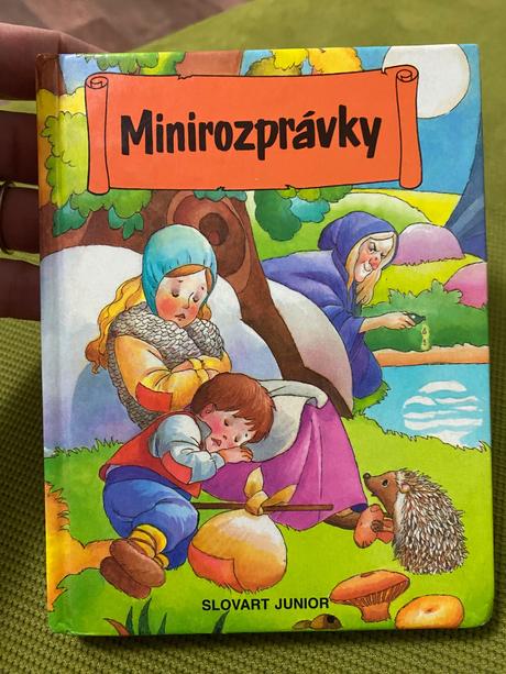 Krásne retro mini minirozprávky slovart junior, 