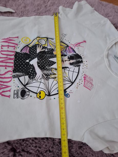 Tričko wednesday veľ. 134/140/146, 146