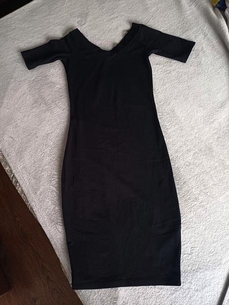 Čierne elegantné šaty, amisu,xs